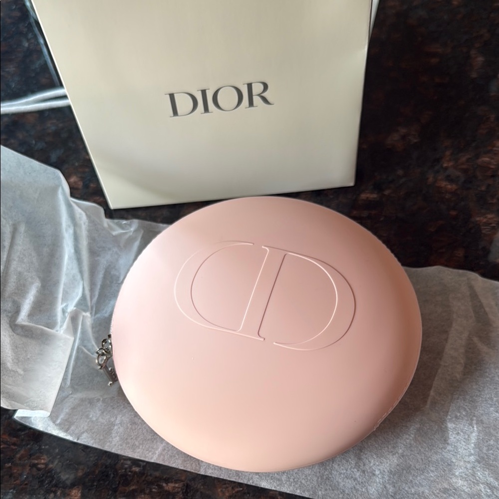 Dior Blush Pink Round Case